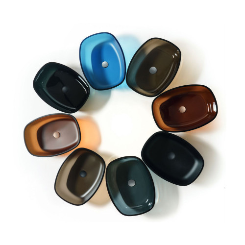 Lavabo da Appoggio Capri Ambra – Design Unico by Artelinea