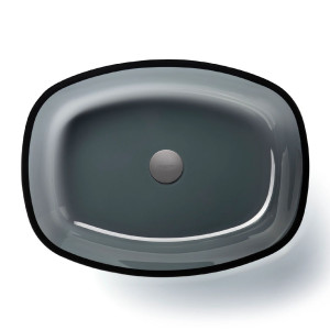 Lavabo da Appoggio Capri Fumè - Design Elegante di Artelinea