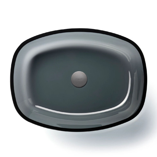 Lavabo da Appoggio Capri Fumè - Design Elegante di Artelinea