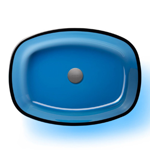 Lavabo da appoggio Capri blu - Design e qualità Artelinea | Meglioalge