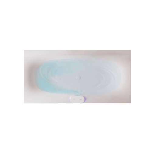 Vasca idromassaggio Swirlpool® Arga® 180x90 cm con rubinetteria bianco