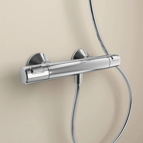 Miscelatore termostatico esterno doccia Ceratherm T25 cromo - Ideal St