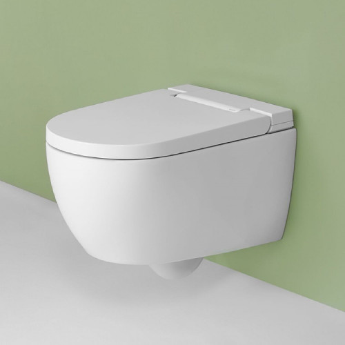 Vaso WC sospeso Alba AquaClean bianco lucido - Geberit | Meglioalge