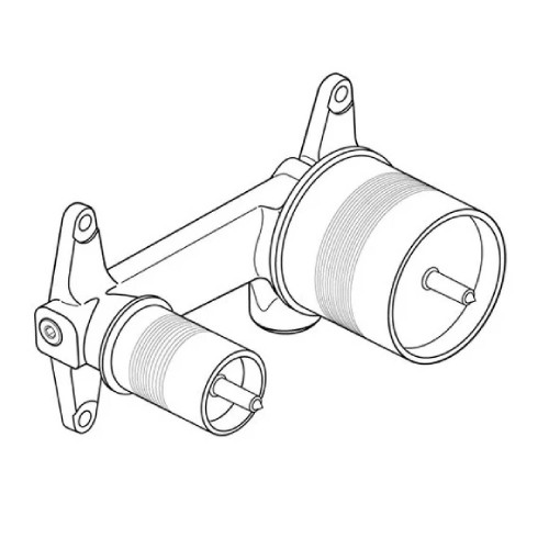 Corpo Incasso Miscelatore Lavabo Parete - Ideal Standard | Meglioalge