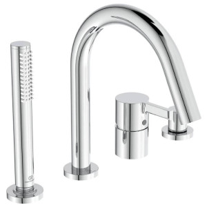 Gruppo bordo vasca 4 fori Joy cromo - Ideal Standard | Meglioalge