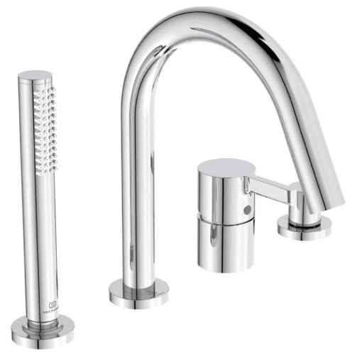 Gruppo bordo vasca 4 fori Joy cromo - Ideal Standard | Meglioalge