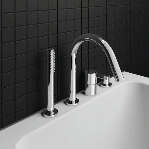 Gruppo bordo vasca 4 fori Joy cromo - Ideal Standard | Meglioalge