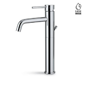 Miscelatore alto lavabo con scarico bocca prolungata Xt cromo Newform
