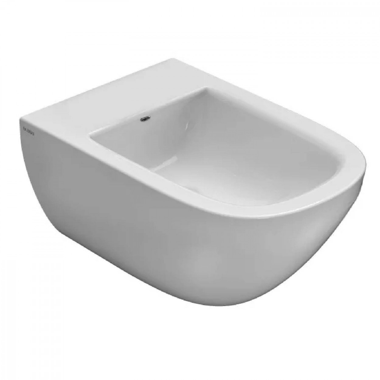 Bidet sospeso filo muro Stockholm 58x37 cm bianco lucido – Globo