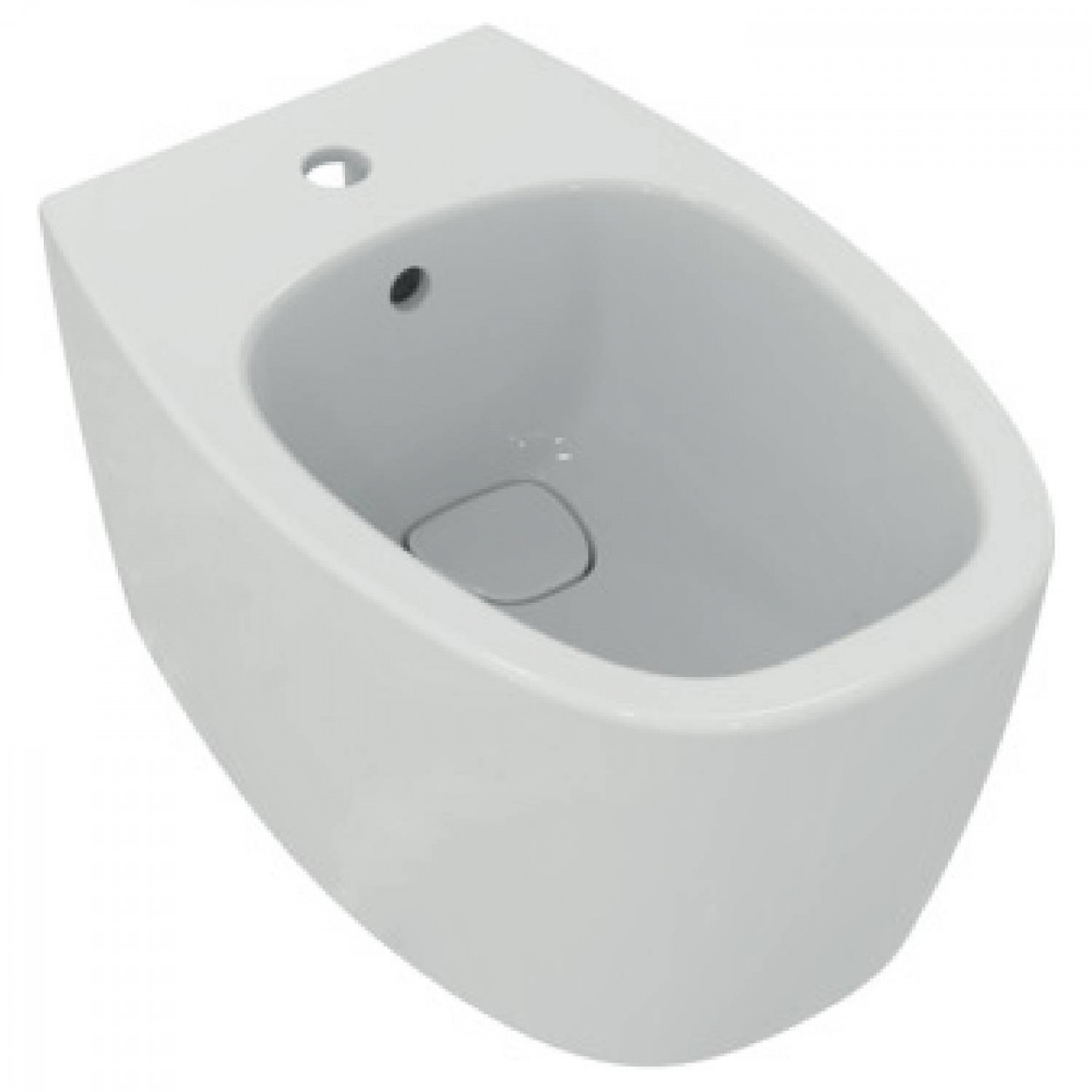 Bidet sospeso Dea 55x36 cm bianco lucido - Ideal Standard