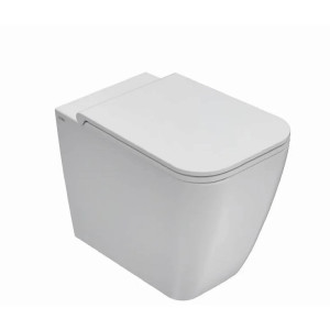 Vaso a terra 56x36 cm Stone bianco lucido - Globo | Eleganza e Qualità