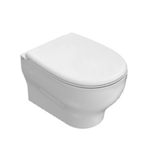 Vaso sospeso senza brida Grace 52x36 cm bianco lucido - Globo | Meglio