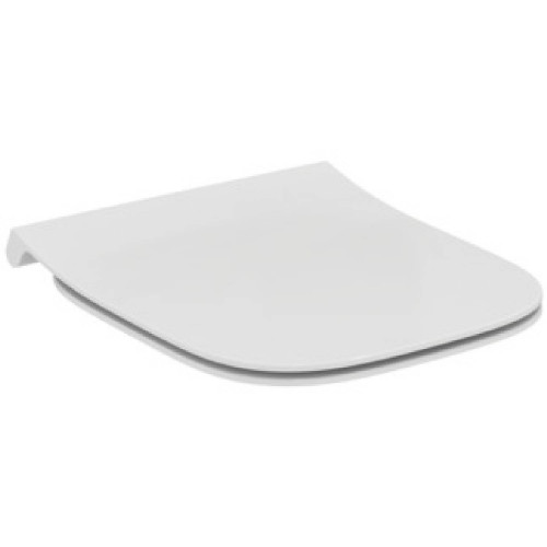 Coprivaso slim chiusura rallentata I Life S bianco lucido | Ideal Stan
