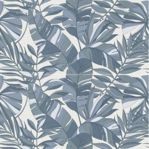 Ludo Decoro Tropicale Blu 60x120 cm - Ceramica Rondine | Meglioalge 2