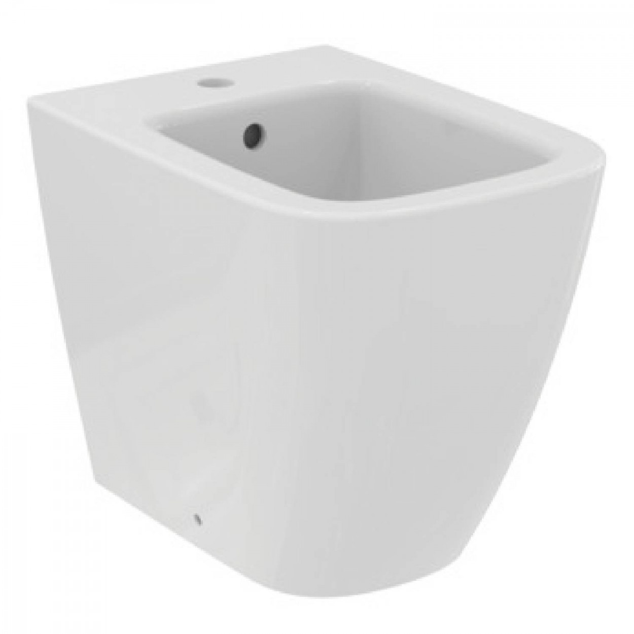 Bidet a terra filo muro I Life S bianco lucido - Ideal Standard