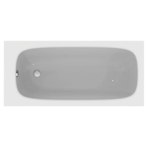 Vasca rettangolare da incasso 150x70 cm I Life bianco lucido | Ideal S