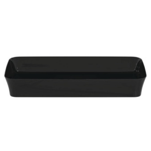 Lavabo ultrasottile 80x40 cm Ipalyss nero lucido – Ideal Standard