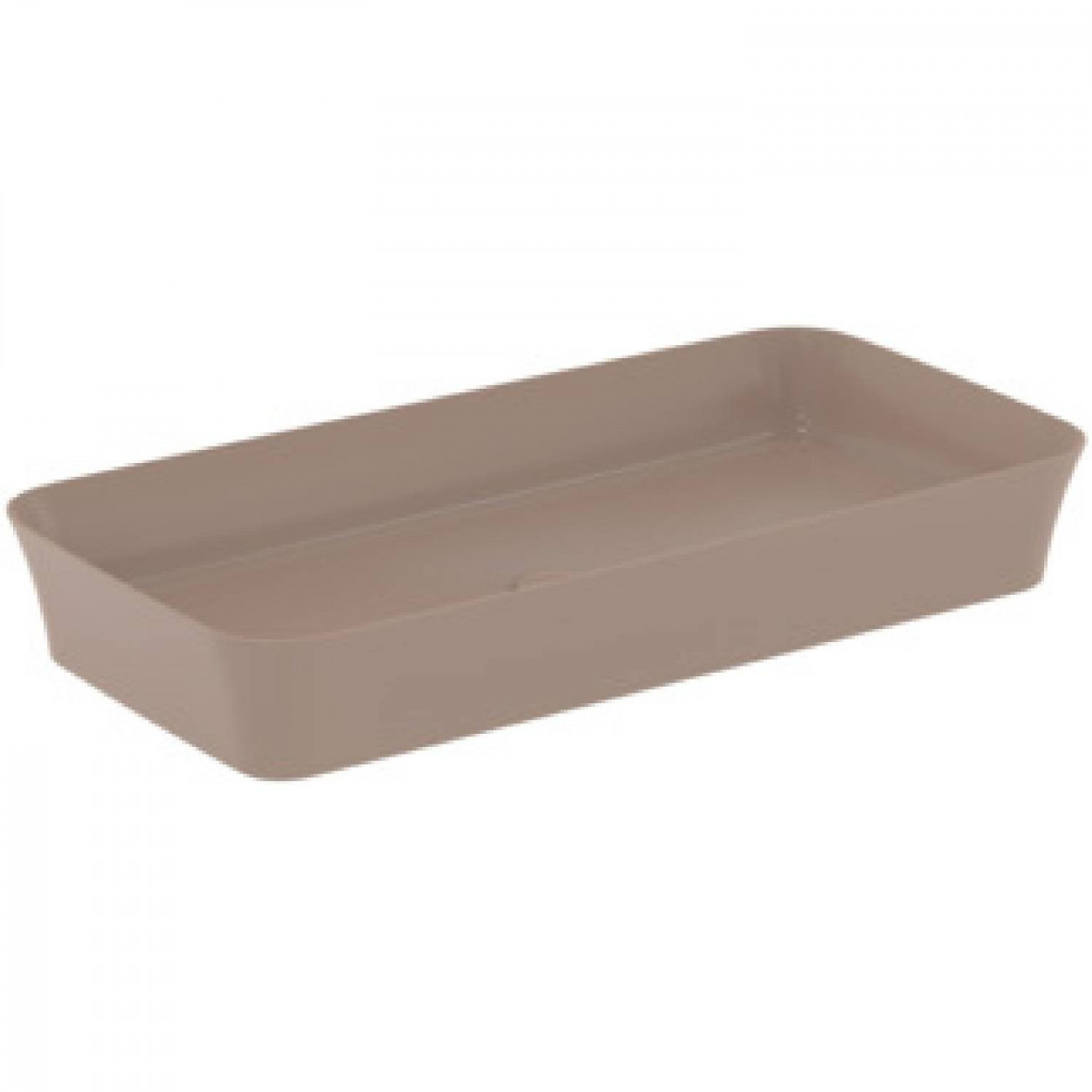 Lavabo ultrasottile rettangolare 80x40 cm da appoggio Ipalyss kashmir