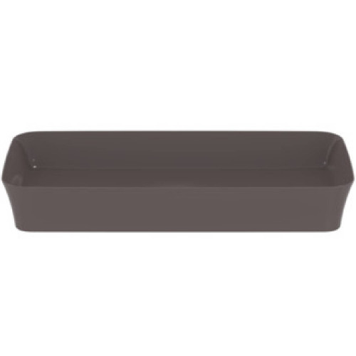 Lavabo ultrasottile rettangolare 80x40 cm Ipalyss ardesia - Ideal Stan