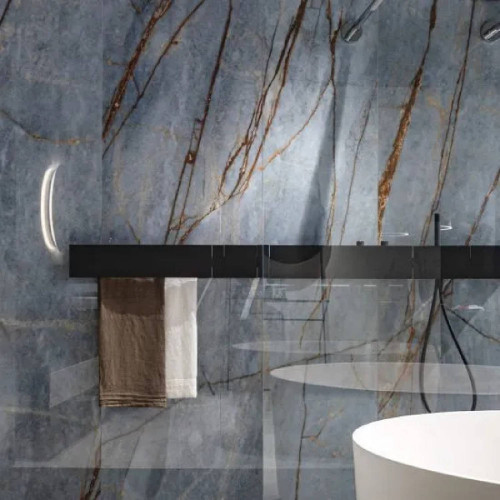 Heritage Luxe 60x120 cm azure glossy - Florim