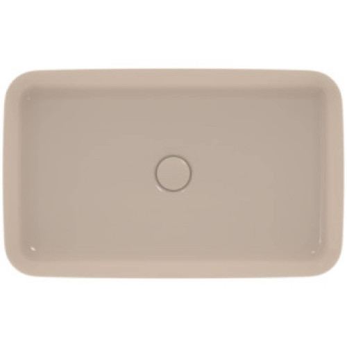 Lavabo ultrasottile rettangolare 65x40 cm Ipalyss visone – Ideal Stand