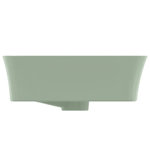 Lavabo ultrasottile 55x38 cm da appoggio Ipalyss salvia - Ideal Standa