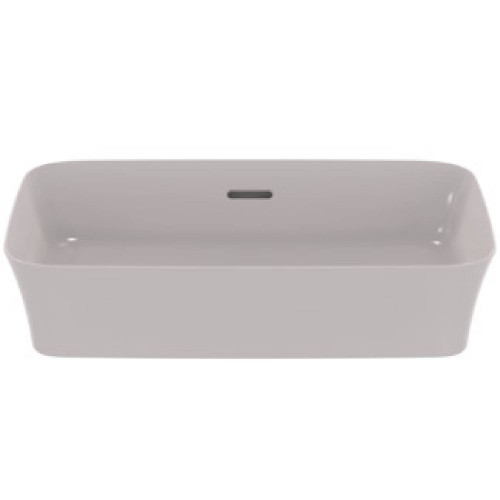 Lavabo ultrasottile rettangolare 55x38 cm Ipalyss cemento – Ideal Stan
