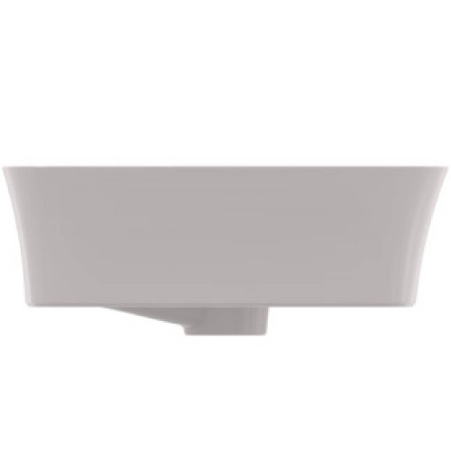 Lavabo ultrasottile rettangolare 55x38 cm Ipalyss cemento – Ideal Stan