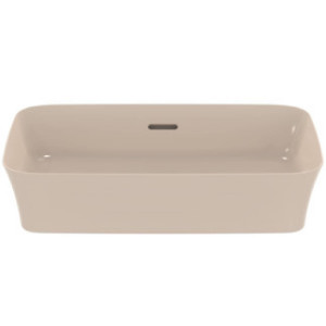 Lavabo ultrasottile rettangolare 55x38 cm Ipalyss visone - Ideal Stand 2