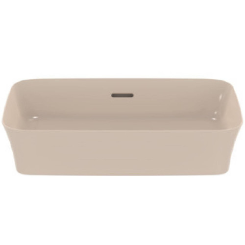 Lavabo ultrasottile rettangolare 55x38 cm Ipalyss visone - Ideal Stand
