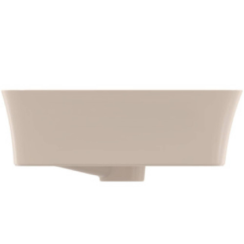 Lavabo ultrasottile rettangolare 55x38 cm Ipalyss visone - Ideal Stand