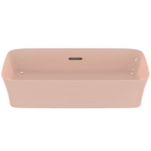 Lavabo ultrasottile rettangolare 55x38 cm Ipalyss rosa pallido - Ideal