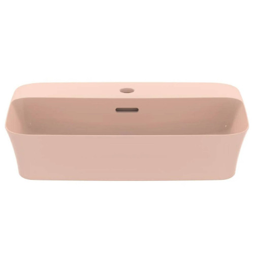 Lavabo ultrasottile rettangolare 55x38 cm Ipalyss rosa pallido – Ideal