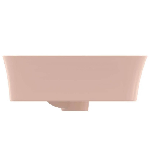 Lavabo ultrasottile rettangolare 55x38 cm Ipalyss rosa pallido – Ideal