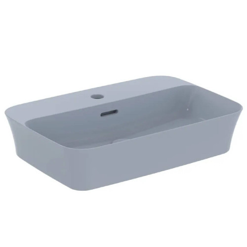 Lavabo ultrasottile 55x38 cm da appoggio Ipalyss polvere - Ideal Stand