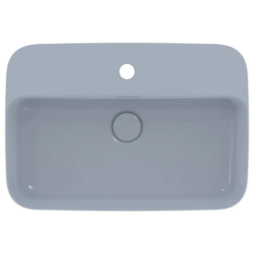 Lavabo ultrasottile 55x38 cm da appoggio Ipalyss polvere - Ideal Stand