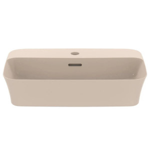 Lavabo ultrasottile 55x38 cm da appoggio Ipalyss visone – Ideal Standa 2