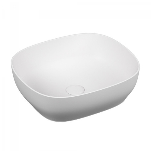 Lavabo Catino Square 46 cm Outline Bianco Nobile - Vitra | Meglioalge