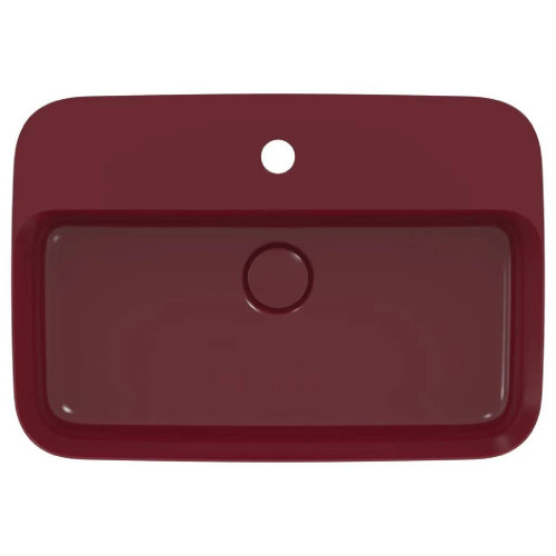 Lavabo ultrasottile 55x38 cm Ipalyss melograno da appoggio – Ideal Sta