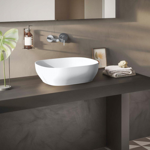 Lavabo Catino Square 46 cm Outline Bianco Nobile - Vitra | Meglioalge
