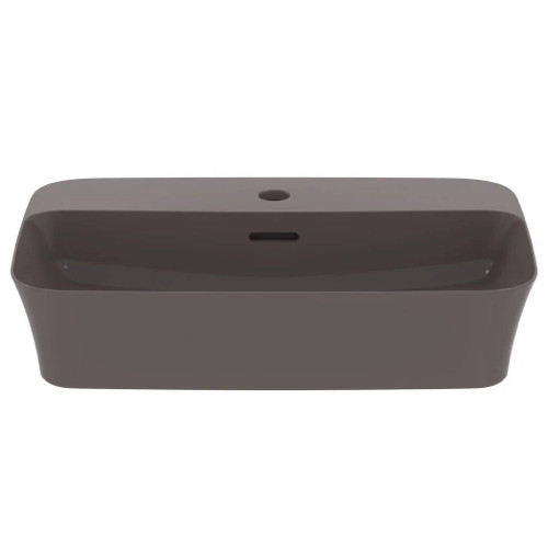 Lavabo ultrasottile 55x38 cm da appoggio Ipalyss ardesia – Ideal Stand