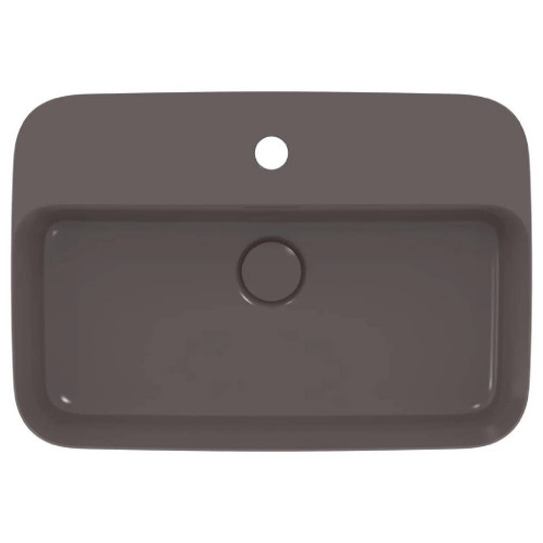 Lavabo ultrasottile 55x38 cm da appoggio Ipalyss ardesia – Ideal Stand