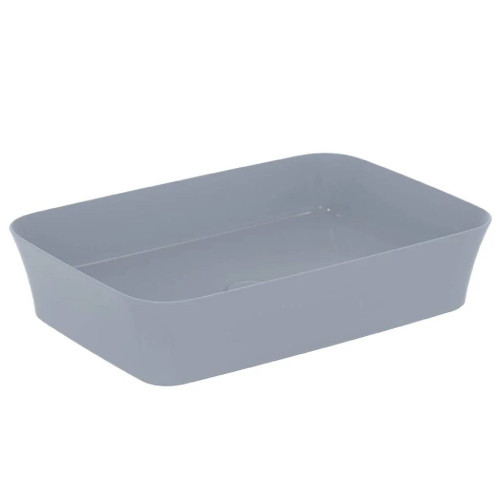 Lavabo ultrasottile rettangolare 55x38 cm Ipalyss polvere - Ideal Stan
