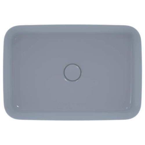 Lavabo ultrasottile rettangolare 55x38 cm Ipalyss polvere - Ideal Stan