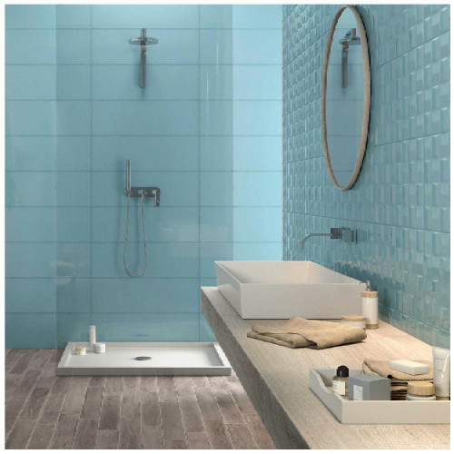 Pottery Turquoise 25x76 cm - Rivestimento Marazzi | Meglioalge