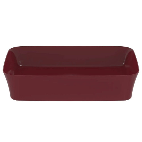 Lavabo ultrasottile 55x38 cm da appoggio Ipalyss melograno – Ideal Sta