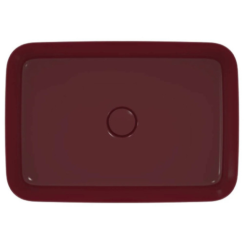 Lavabo ultrasottile 55x38 cm da appoggio Ipalyss melograno – Ideal Sta