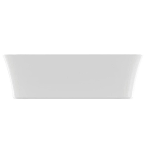 Lavabo ultrasottile rettangolare 55x38 cm Ipalyss bianco opaco – Ideal