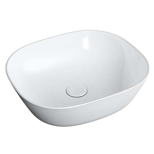 Lavabo da appoggio Plural bianco lucido - Vitra | Meglioalge