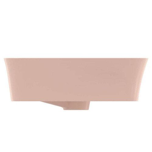 Lavabo ultrasottile rettangolare 65x40 cm Ipalyss rosa pallido – Ideal